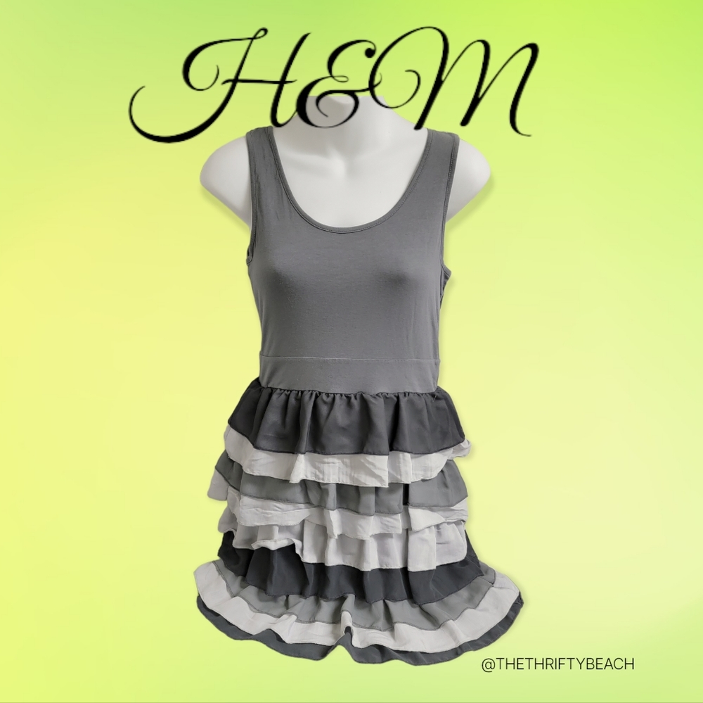 H&M Ruffled Tank Dress